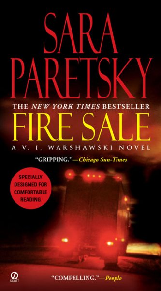 Fire sale [text]. : A.V.I. Warshawski novel.